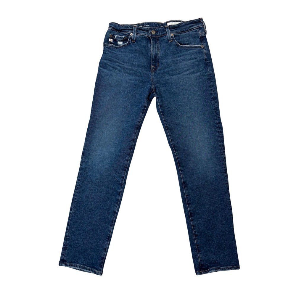 AG Adriano Goldschmied Ex-Boyfriend Slouchy Slim Jeans Size 27 Medium Dark Wash